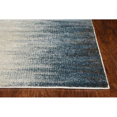 KAS Rugs Lara 3 X 5 (ft) Grey Indoor Distressed/Overdyed Industrial ...