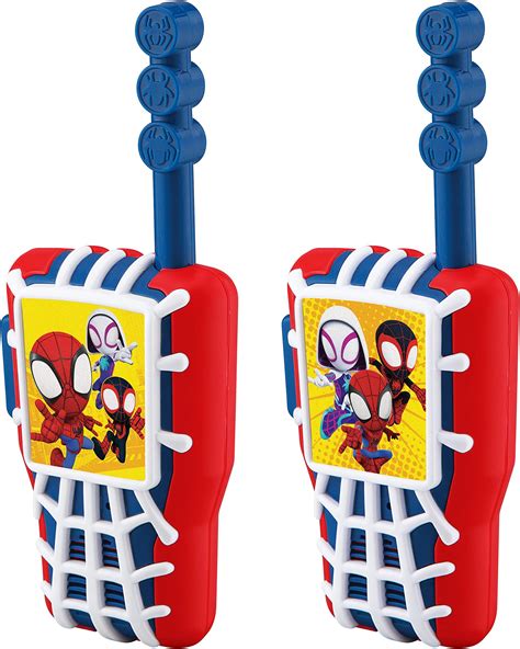 Amazon.com: eKids Spidey and His Amazing Friends Toy Walkie Talkies for ...