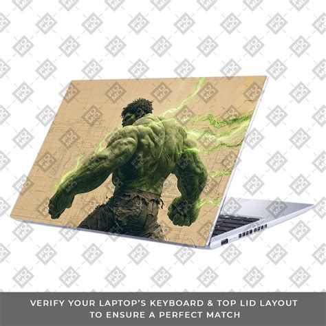 Hulk Unleashed Asus Vivobook 15 X1502VA Laptop Skin