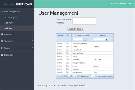 Balance Confirmation Software | Arinos Firma