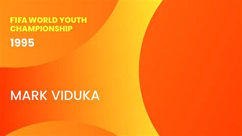 Mark Viduka at 19 | FIFA World Youth Championship Qatar 1995™