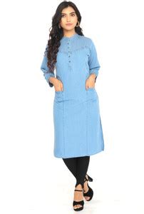 Long Kurti With Jeans - Buy Long Kurti With Jeans online at Best Prices ...
