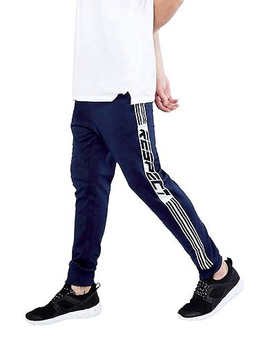 Buy Maniac Men's Slim Fit Cotton Joggers (MEN-SS19-JOGGER-NAVY-RESPECT ...