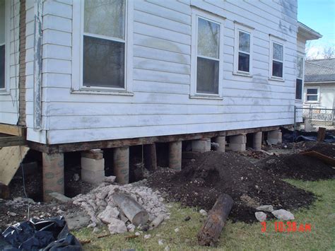 Concrete Pier And Beam Foundation