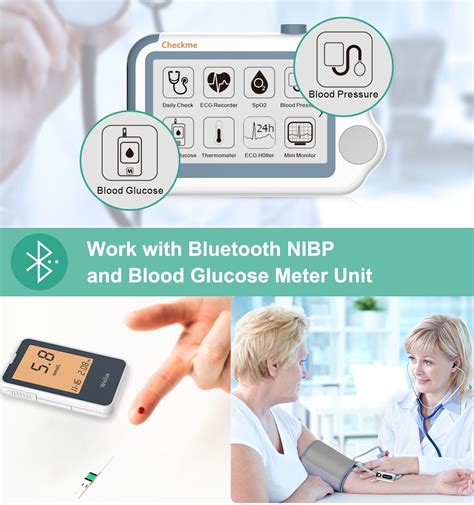 Buy Checkme Suit Home Health Care Kit, All-in-One Oxygen Monitor, EKG ...