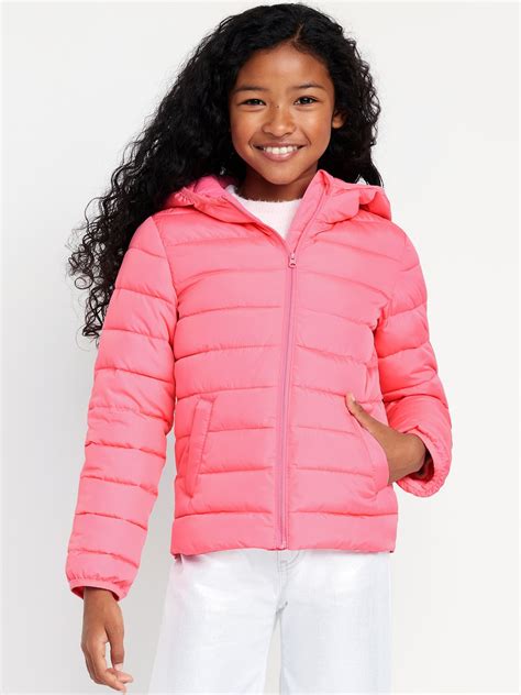 Water-Resistant Narrow-Channel Puffer Jacket for Girls | Old Navy