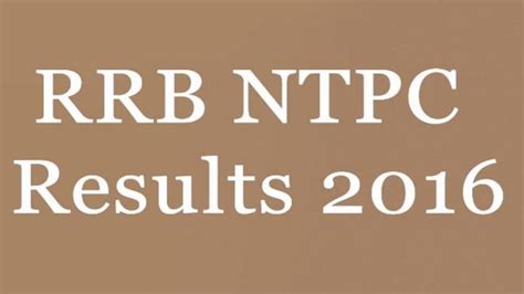 RRB NTPC 2016 updated answer keys to out in September or October ...
