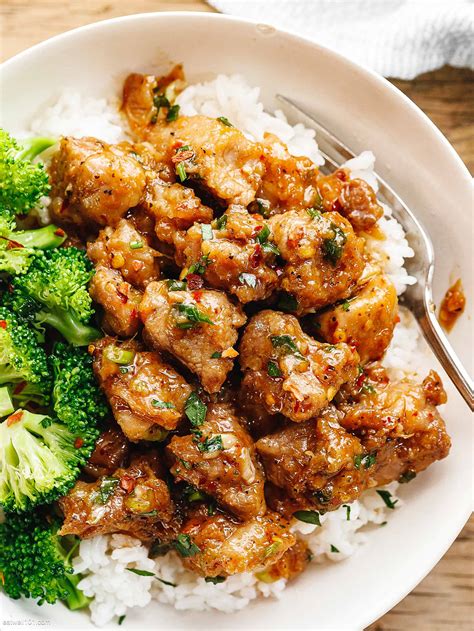 Honey Garlic Pork Rice Bowl Recipe – Pork Recipe — Eatwell101