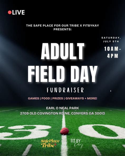 Adult Field Day | Safe Place for Our Tribe