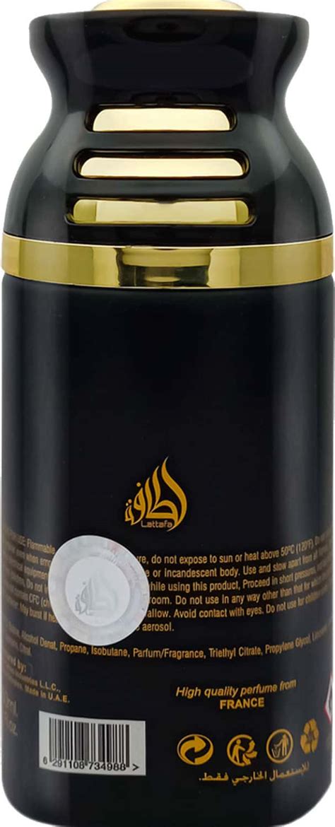 Buy LATTAFA BADEE AL OUD (OUD FOR GLORY) CONCENTRATED DEODORANT, 250ML ...
