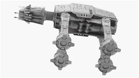 3D Star Wars AT-AT Rigged for Cinema 4D | 3D Molier International