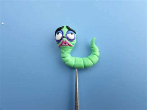 Corpse Bride Worm Bookmark Polymer Clay Tutorial (with Pictures ...