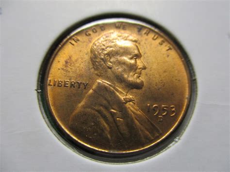 1953-D Lincoln Cent. Item: 1 L53D-06. - For Sale, Buy Now Online - Item ...