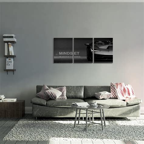 Buy KAWAHONE Motivational Canvas Wall Art Lamborghini Posters Prints ...