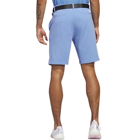 Adidas Golf Men's Crosshatch 9 Inch Inseam Short - GolfEtail.com