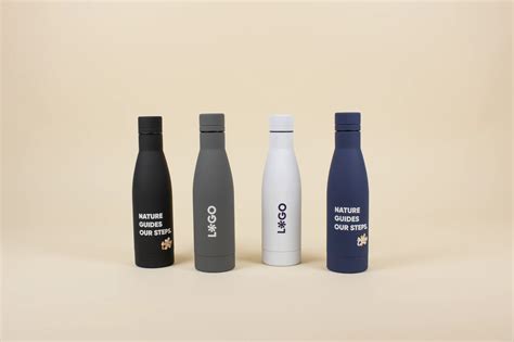 Branded water bottles printed with your logo - Sheedo Studio