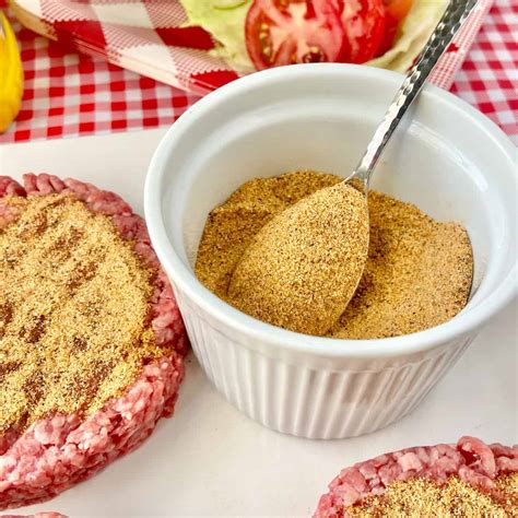 3-Ingredient Hamburger Seasoning Mix - SmartyPantsKitchen