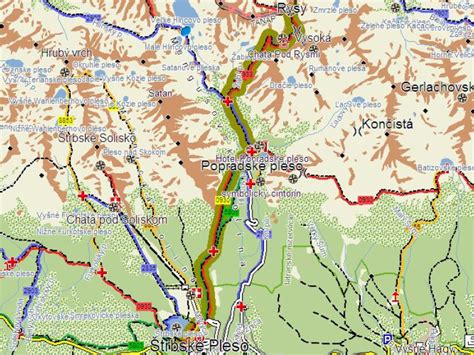 Rysy. Hike Slovak- Polish borders