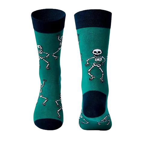 Dancing Skeleton Socks from the Sock Panda (Adult Large - Men's Shoe ...