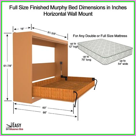 Diy Horizontal Murphy Bed - DIY Home Renovation Ideas