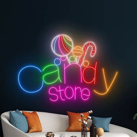 Candy Shop Sign 的图像结果