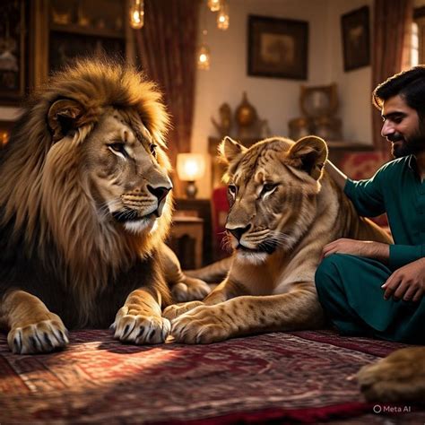 क्या पाकिस्तान में कुत्तों की तरह पाल सकते हैं शेर? वहां का ये वीडियो ...