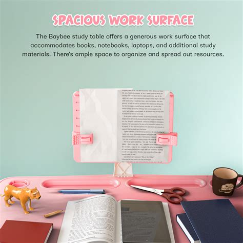 BAYBEE 2 in 1 Multi-Purpose Study Table for Kids, Writing & Block Fixi ...