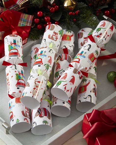 Robin Reed 6 English Christmas Crackers - Full-Length Nutcrackers With ...