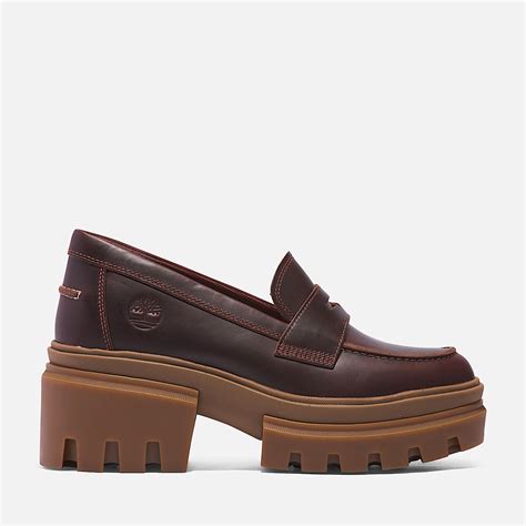 Everleigh Loafer Shoe for Women in Dark Brown