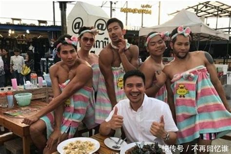 【服务员全是肌肉男！泰国男模开餐厅，男扮女装人气火爆！( 二 )| 服务员全是】_傻大方