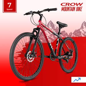 Crow STINGER 7 SPEED | DUAL DISC | FRONT SUSPENSION | FULLY FITTED 27.5 ...