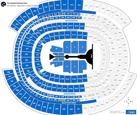 SoFi Stadium Concert Seating Chart - RateYourSeats.com