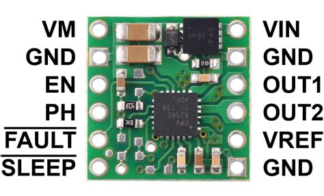 DRV8256E Single Brushed DC Motor Driver Carrier – MG Super Labs