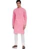 Buy Pink Kurtas for Men by OORA Online | Ajio.com