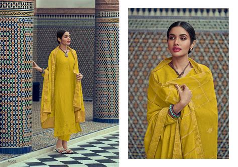 Varsha Fashion Melange ML-21-ML-27 Series Suits By Varsha Fashion For ...