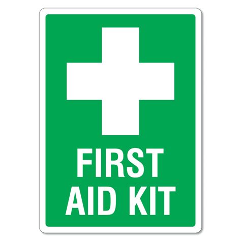 Image result for First Aid Kit Sign