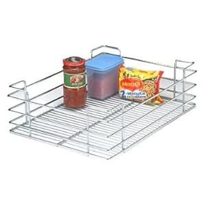Orizon M-Series Stainless Steel Plain Basket (H4 x W17 x D22"-inch ...