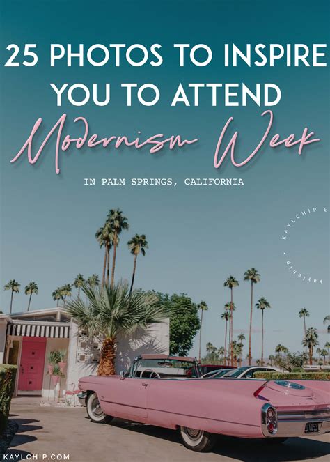 25 Photos to Inspire You to Attend Modernism Week in Palm Springs ...