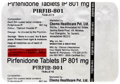 Pirfib 801 Tablet 10 - Uses, Side Effects, Dosage, Price | Truemeds