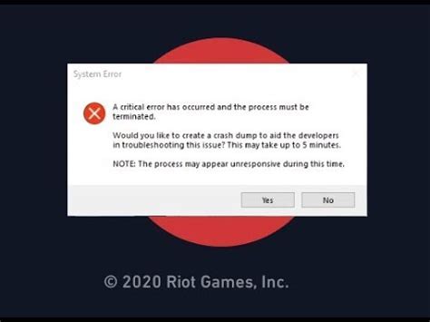 valorant crash system error Android IOS V- 4.38