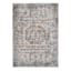 (A462) Blue Multicolor Modern Dense Medallion Area Rug, 8x10