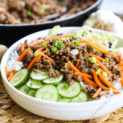 Ground Beef Bowls