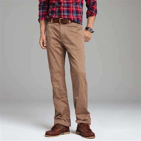 Bootcut Khaki Pants
