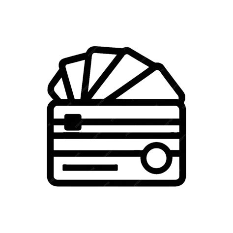 Premium Photo | Credit Card Symbol on White Background Icon for Easy Use