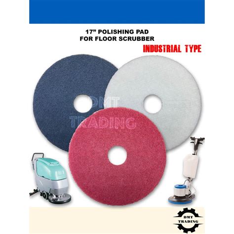 17"Floor Polishing Pad for Floor Buffer/Scrubber Pad/Polish Machine ...