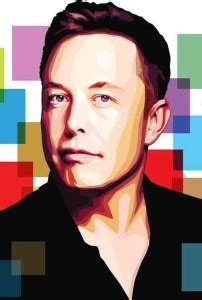 wallpics™Elon Musk Motivational Waterproof Vinyl Sticker Poster ...