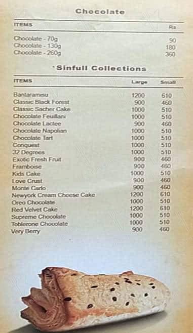 Menu at Ribbons & Balloons, Thane, Kelkar Road