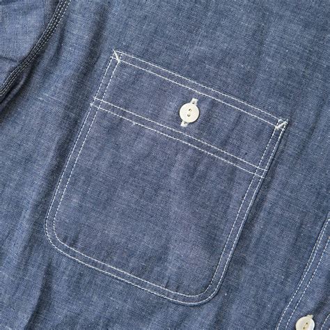 Big John Selvedge Chambray Work Shirt - Okayama Denim