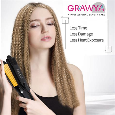 Hair Crimper for Women | Hair Crimping Without Damage Hair | Grawya