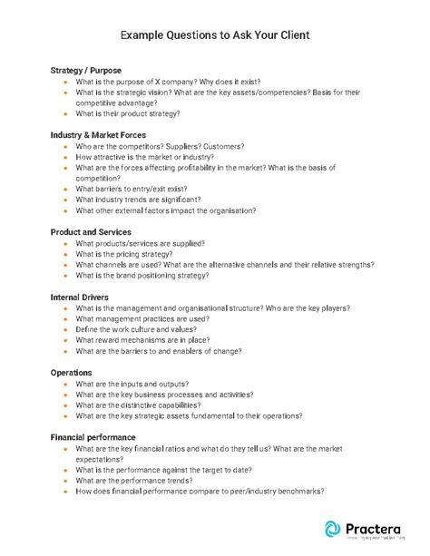 A Complete List Of Questions To Ask Your Clients Before A Project Starts